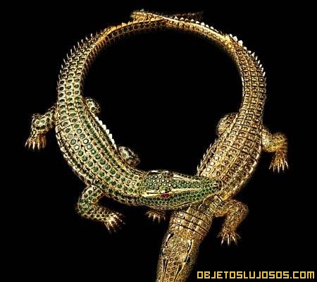 gargantilla cocodrilo articulado 